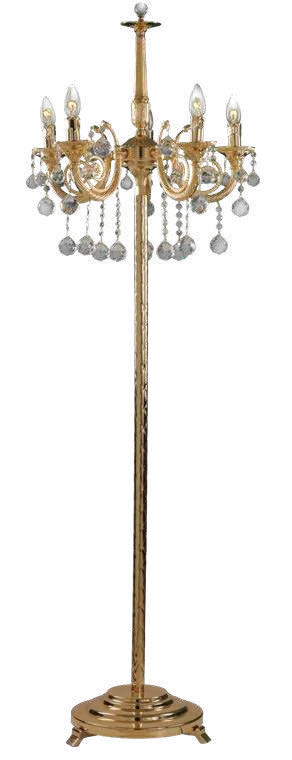 Luminária de Piso Brass