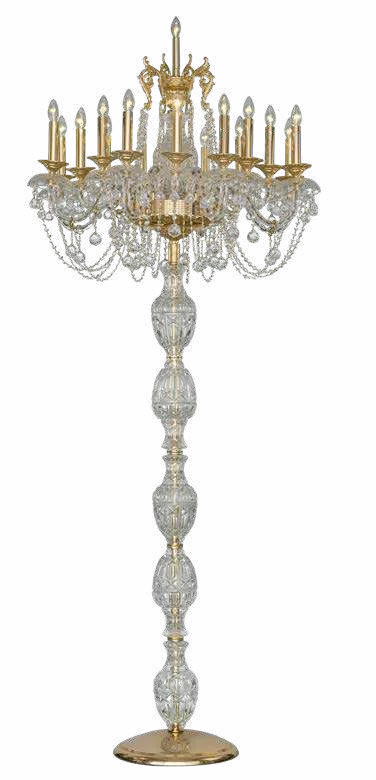 Luminária de Piso Crystal