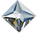 Flat Stone 624 — Quadrado Piramidal 12/14mm