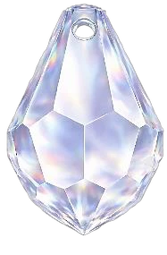 Pendant 405 — Gota Facetada 20mm