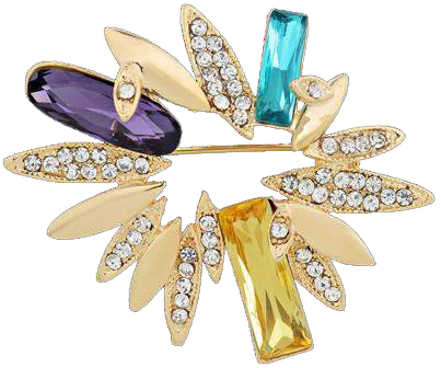Broche de Cristal Asfour — código 79/111/14/51