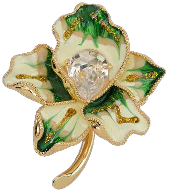 Broche de Cristal Asfour — código 79/111/14/511