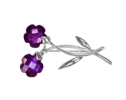 Broche de Cristal Asfour — código 79/111/14/517