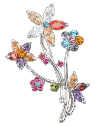 Broche de Cristal Asfour — código 79/111/14/523