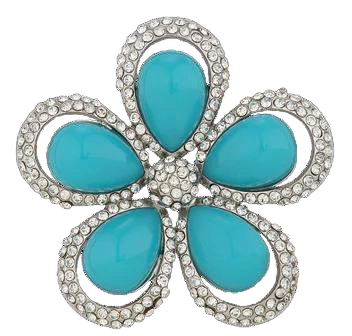 Broche de Cristal Asfour — código 79/111/14/56
