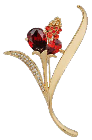 Broche de Cristal Asfour — código 79/111/14/57