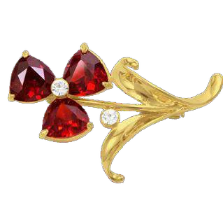 Broche de Cristal Asfour — código 79/111/14/59