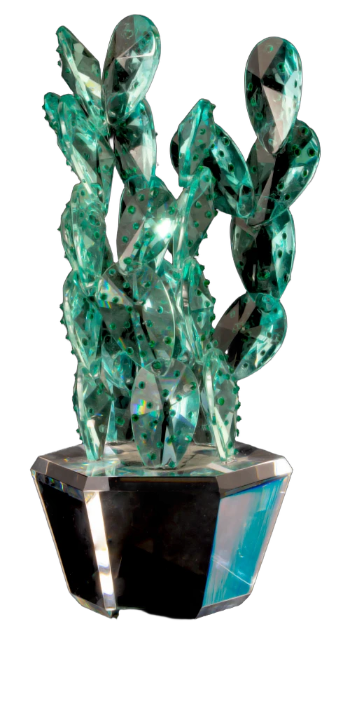 Cacto Decorativo Cristal Asfour