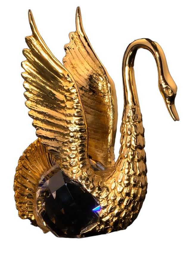 Cisne com Bola de Cristal Asfour