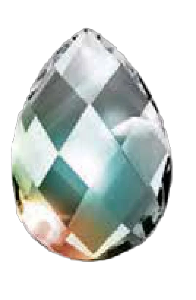 Cristal Pearshape Asfour Modelo 874