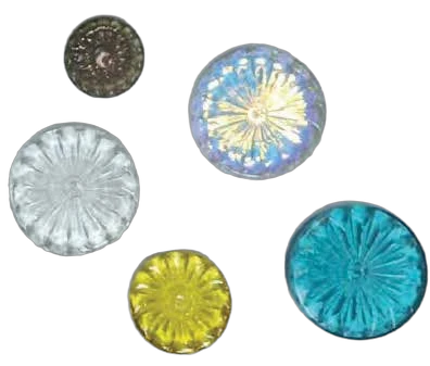 Disco de Cristal Asfour Crystal Cookies 5.5cm