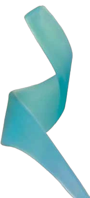 Folha em Espiral de Cristal Asfour