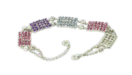 Pulseira de Cristal Asfour — código 79/107/13/356