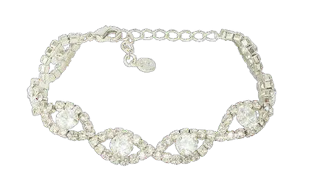 Pulseira de Cristal Asfour — código 79/107/14/317