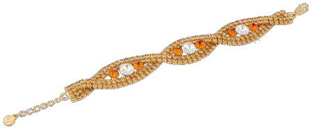 Pulseira de Cristal Asfour — código 79/107/14/36