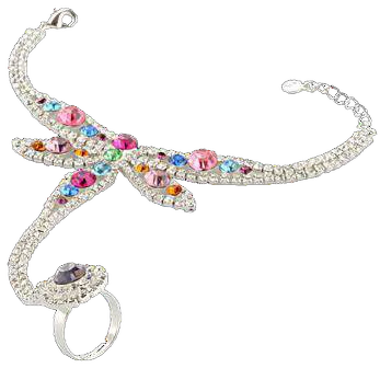 Pulseira de Cristal Asfour — código 79/6/14/84