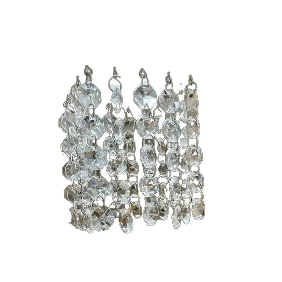 Lustre Spot Cristal K9 Star Quadrado Perfeito 9x9 Cm
